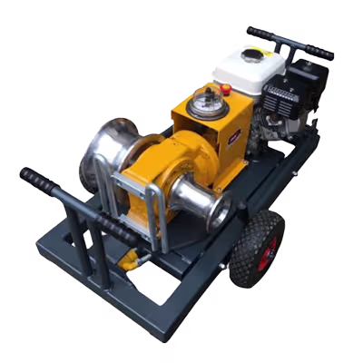 Cable pulling machine