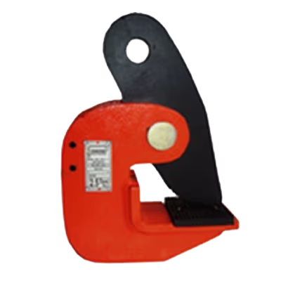 Horizontal plate lifting clamp