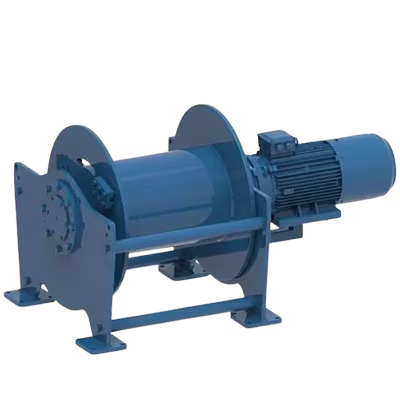 Hydraulic winch