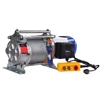 Motorized winch