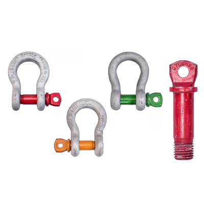 Screw pin type shackles