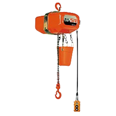 Single phase electric hoist with trolley