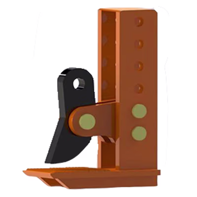 Steel plate lifting clamp