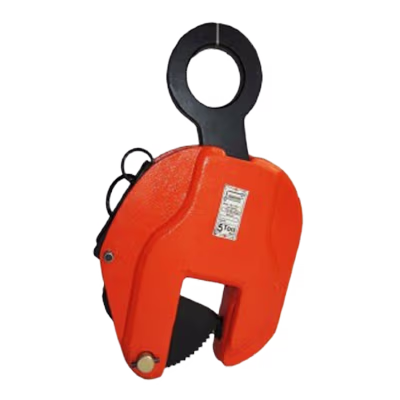 Vertical plate lifting clamp