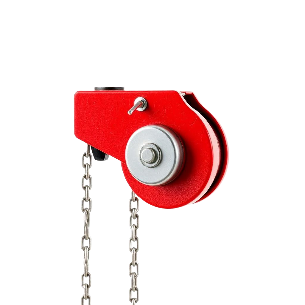 Chain pulley block and hoist equipment